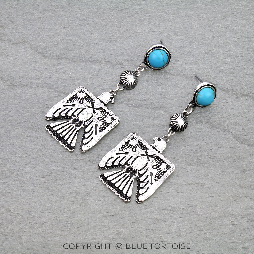 Western Thunderbird Stud Earrings