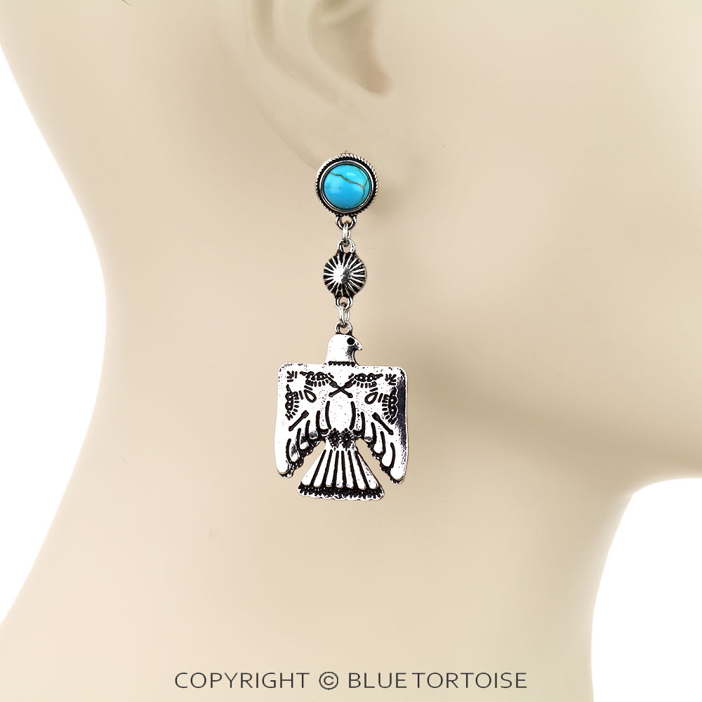 Western Thunderbird Stud Earrings - Image 2