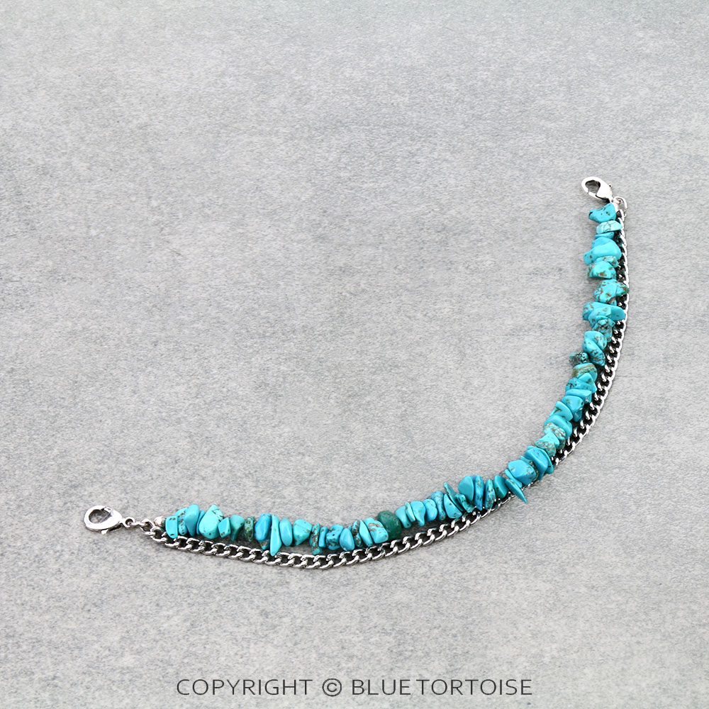 Western Chipped Stone Trucker Hat Chain