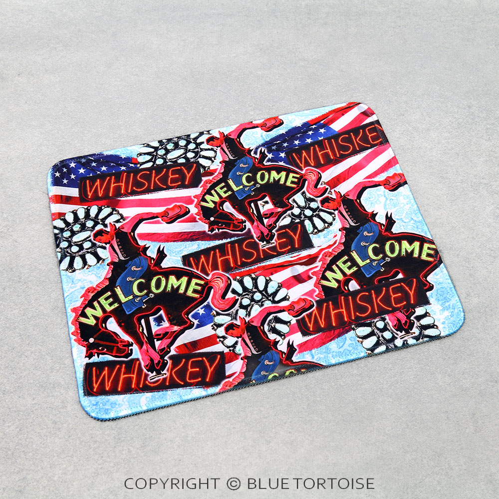 Western Rodeo Printed Mouse Pad