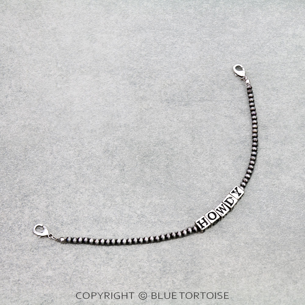 Western HOWDY Trucker Hat Chain