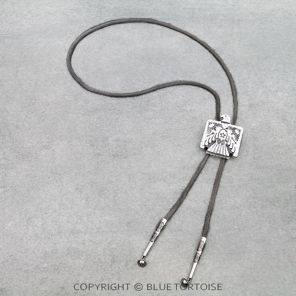 Western Thunderbird Bolo Necklace