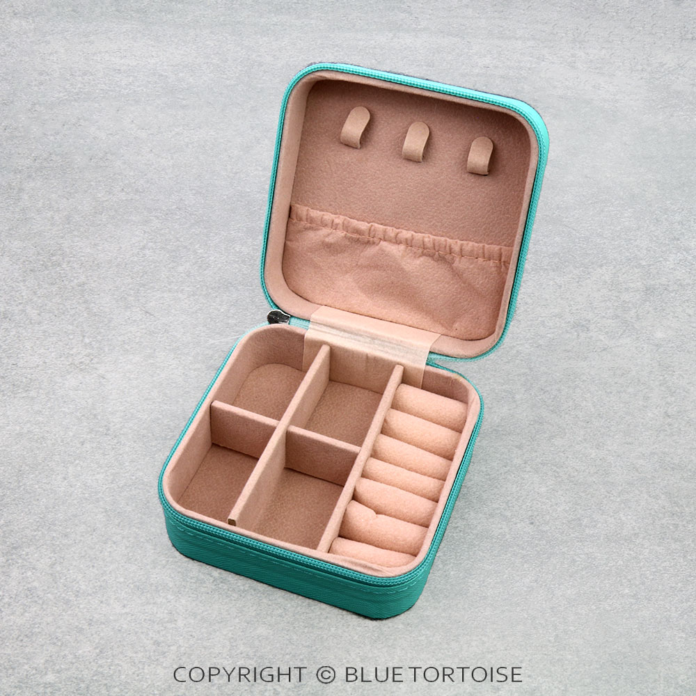 Religious Tooled Leather Travel Jewelry Box - Lord's Prayer - Image 2