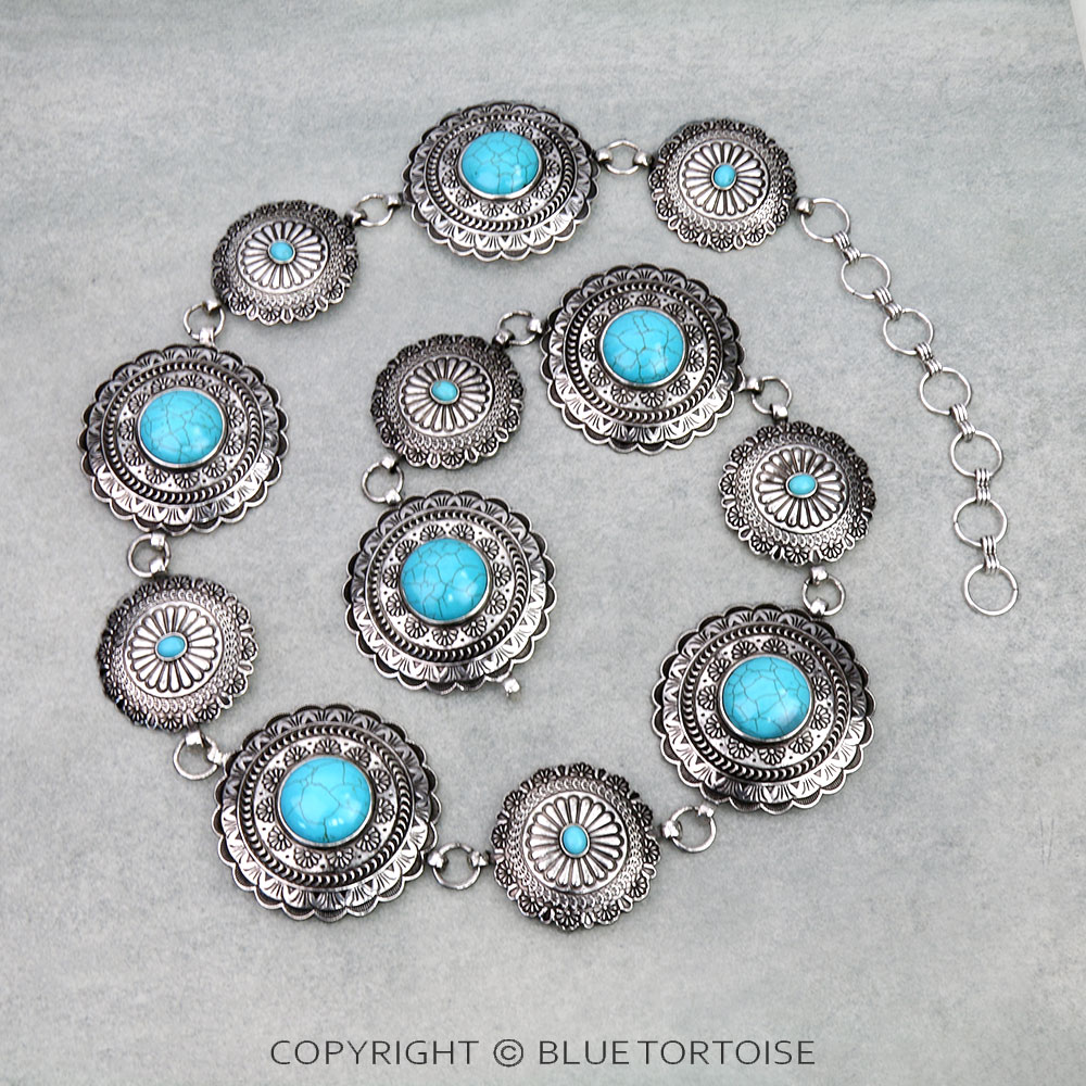 Western Concho Stone Belt
