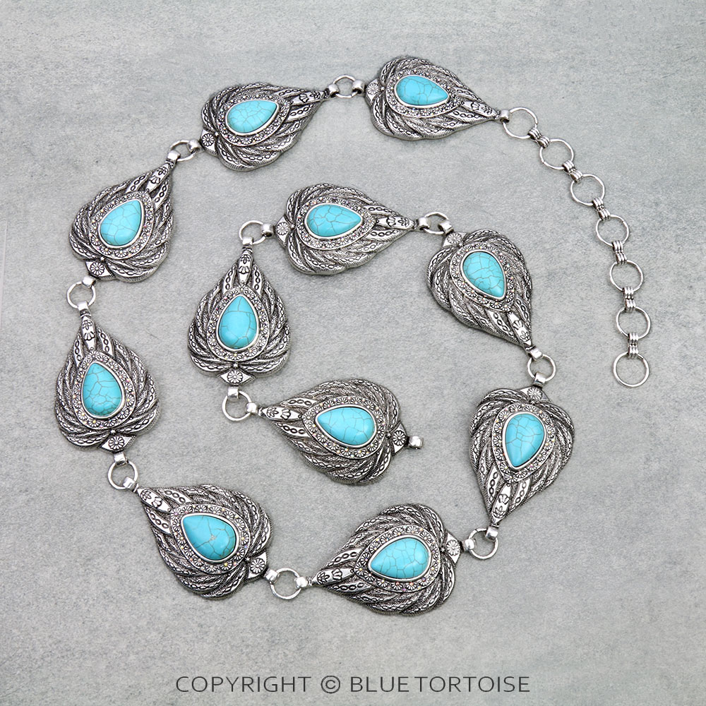 Western Teardrop Stone Belt