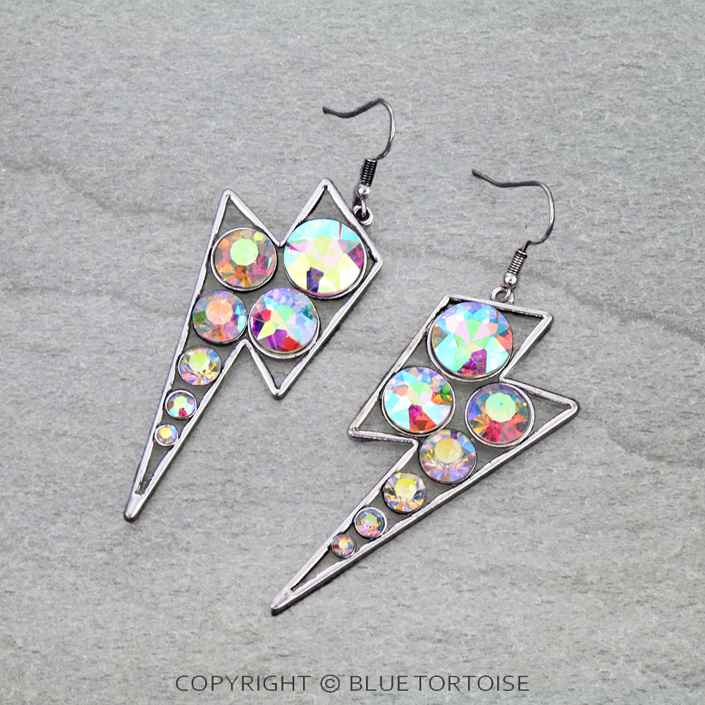 Western Thunder Stone Dangle Earrings