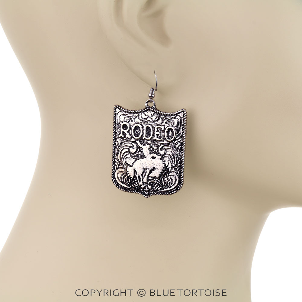 Western Rodeo Dangle Earrings - Image 2