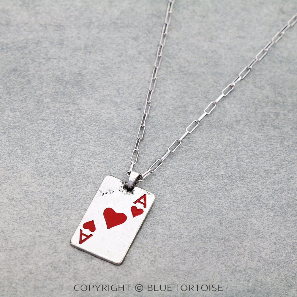 Heart Ace Necklace