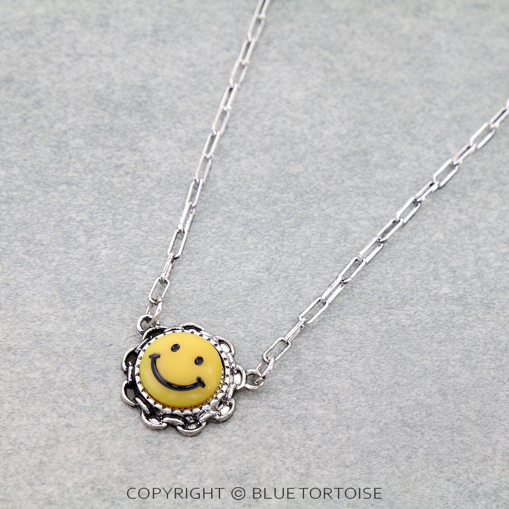 Smile Face Necklace