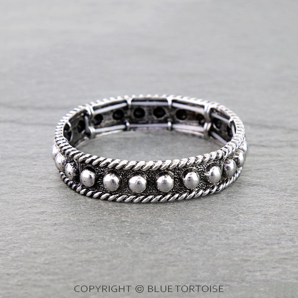 Western Rope TXR with Ball Stretch Bracelet