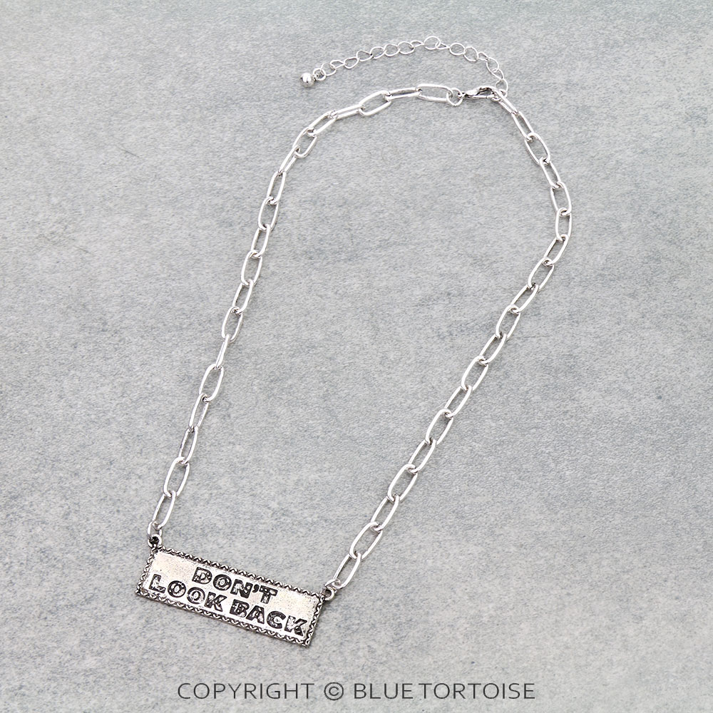 Western Bar Chain Necklace