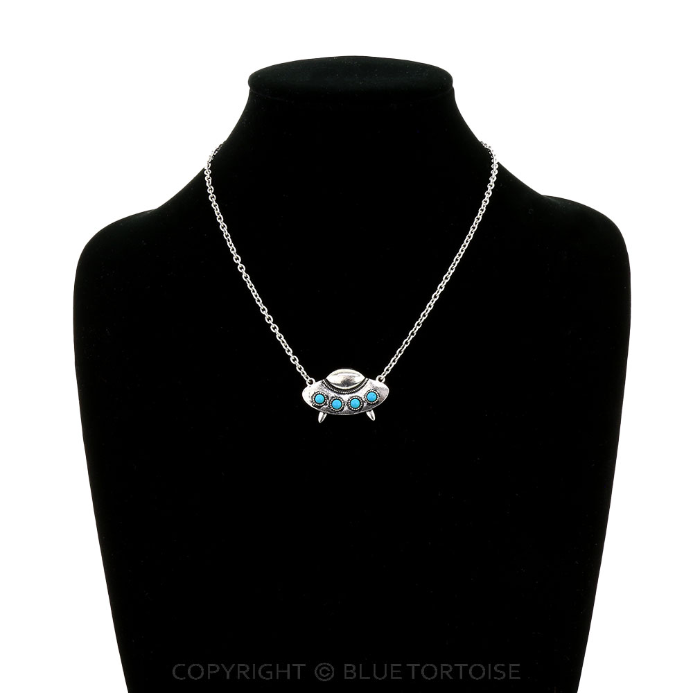 Western UFO Stone Necklace - Image 2