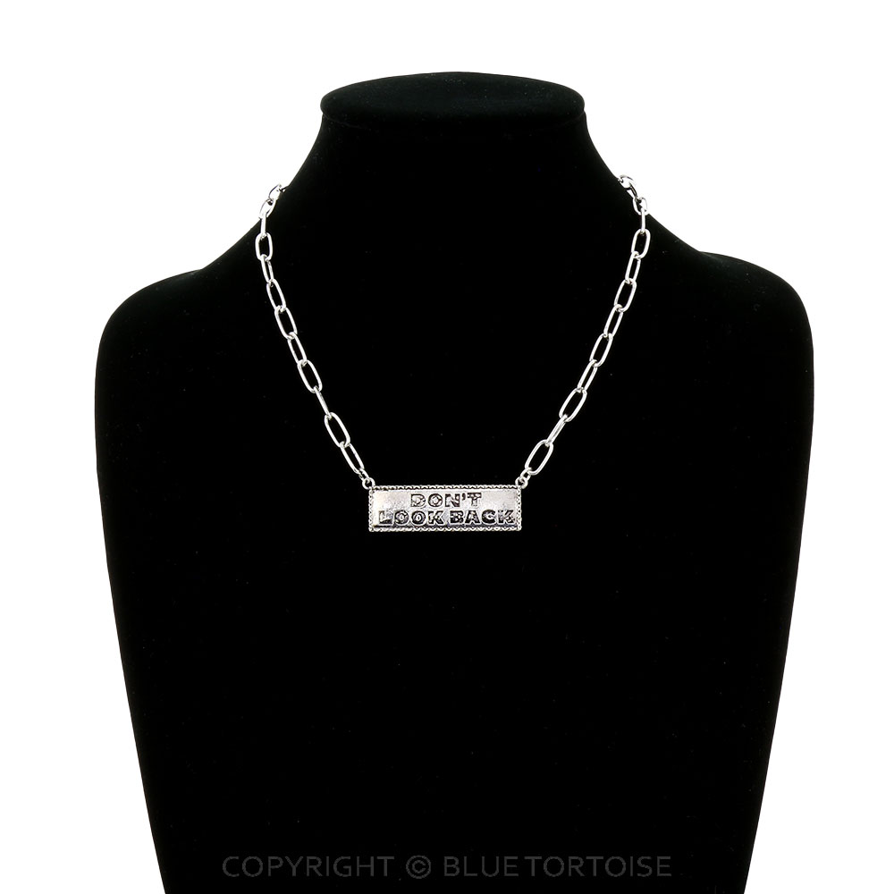 Western Bar Chain Necklace - Image 2