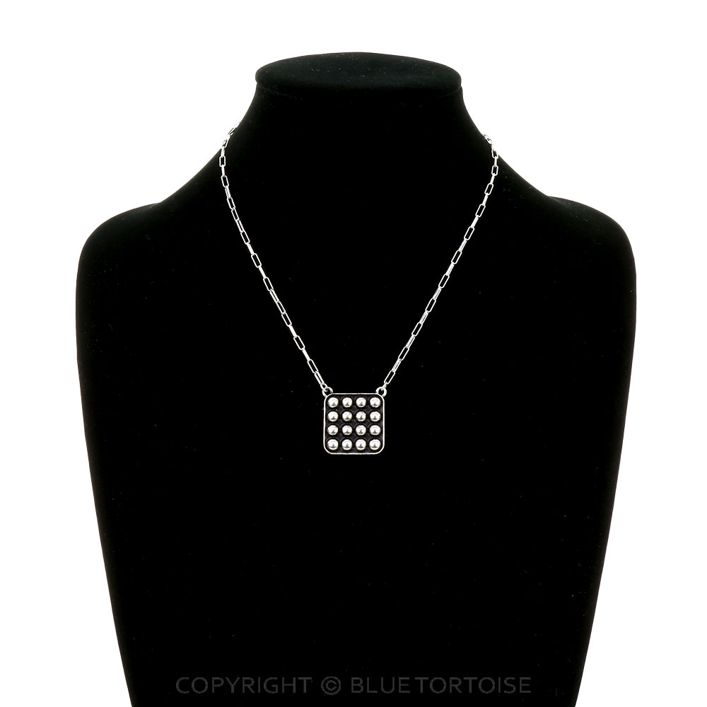 Western Square Bubble Necklace - Image 2