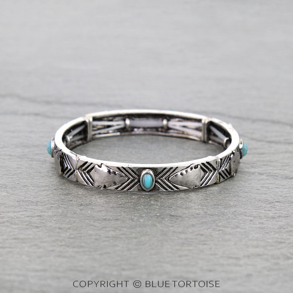 Western Arrowhead Stretch Bracelet