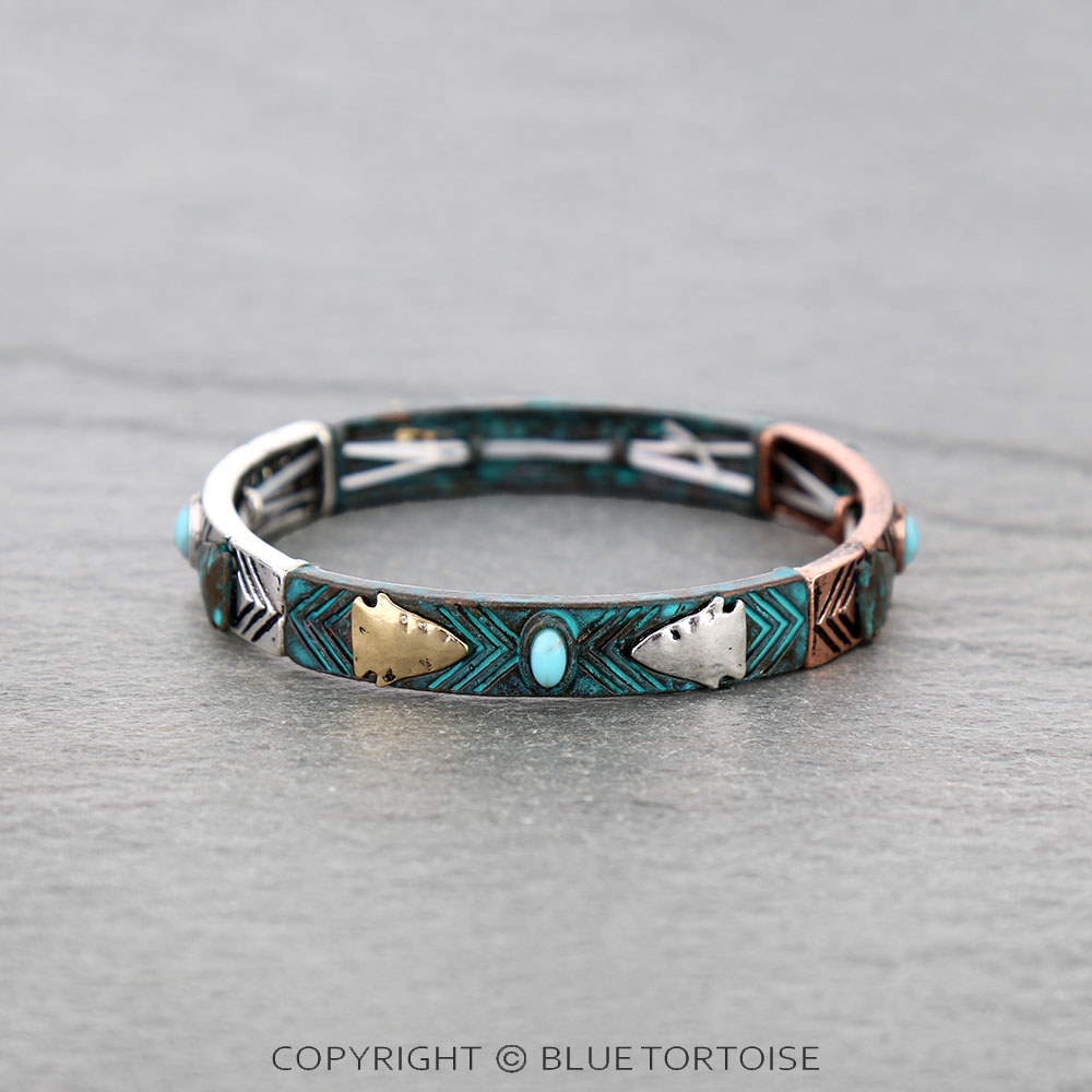 Western Arrowhead Stretch Bracelet