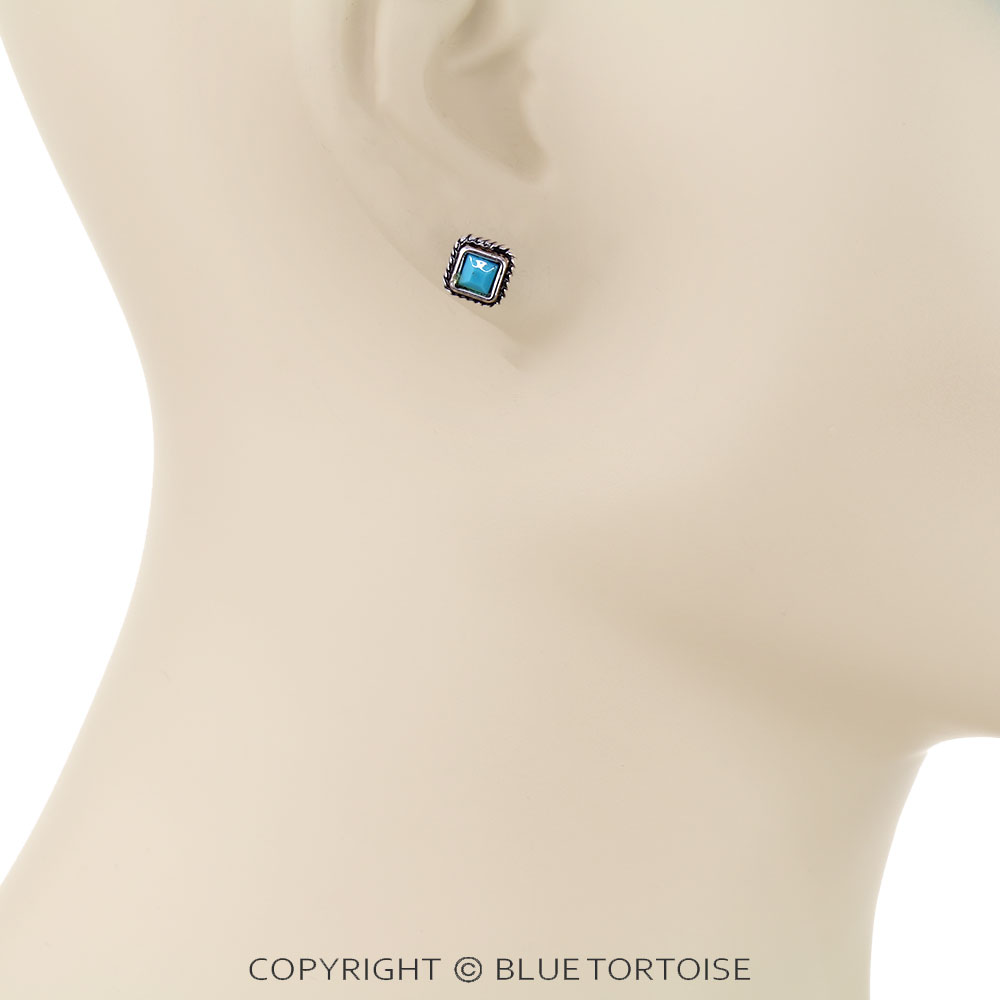 6 Pair Western Design Stud Earring Set - Image 7