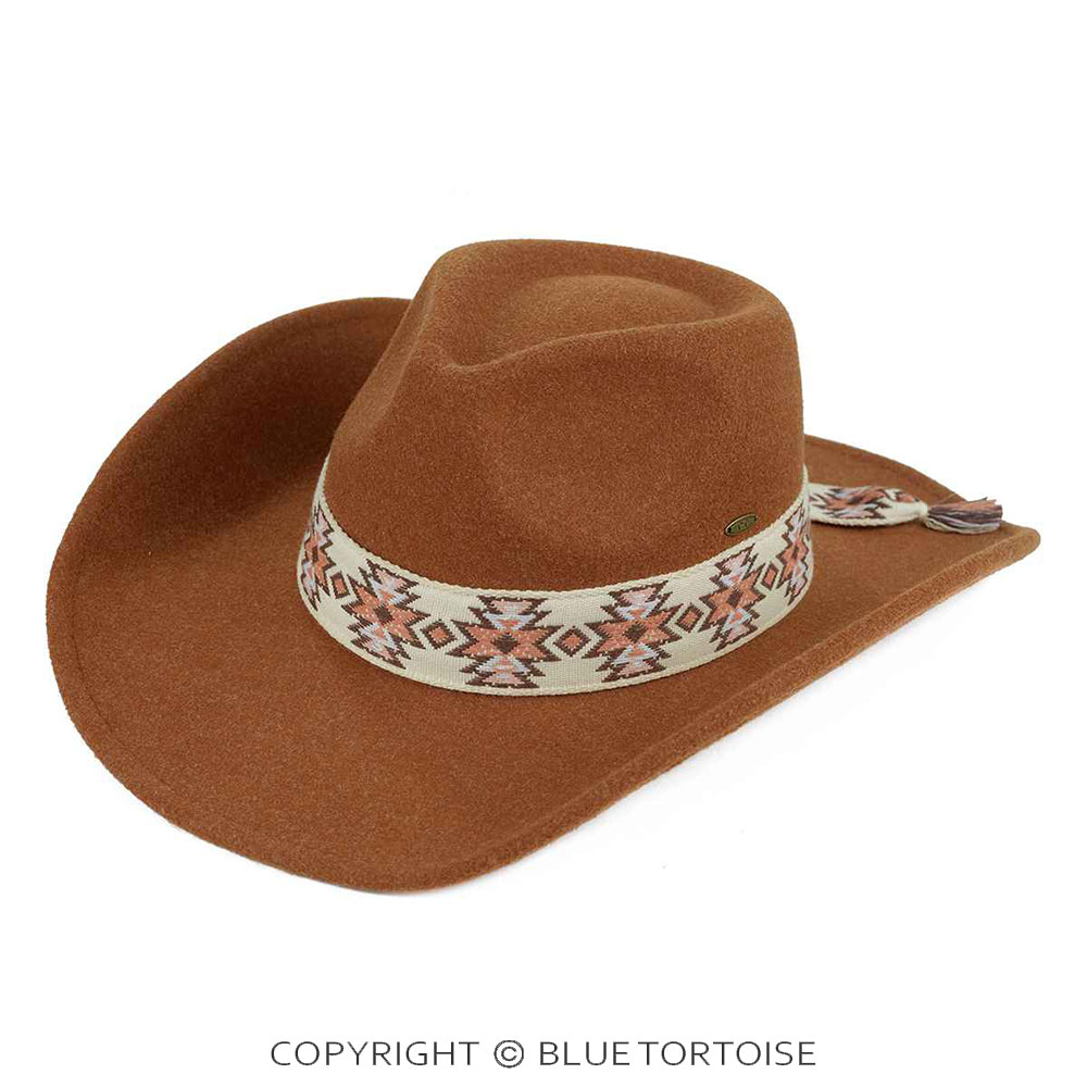 C.C Southwest Pattern Cowboy Hat