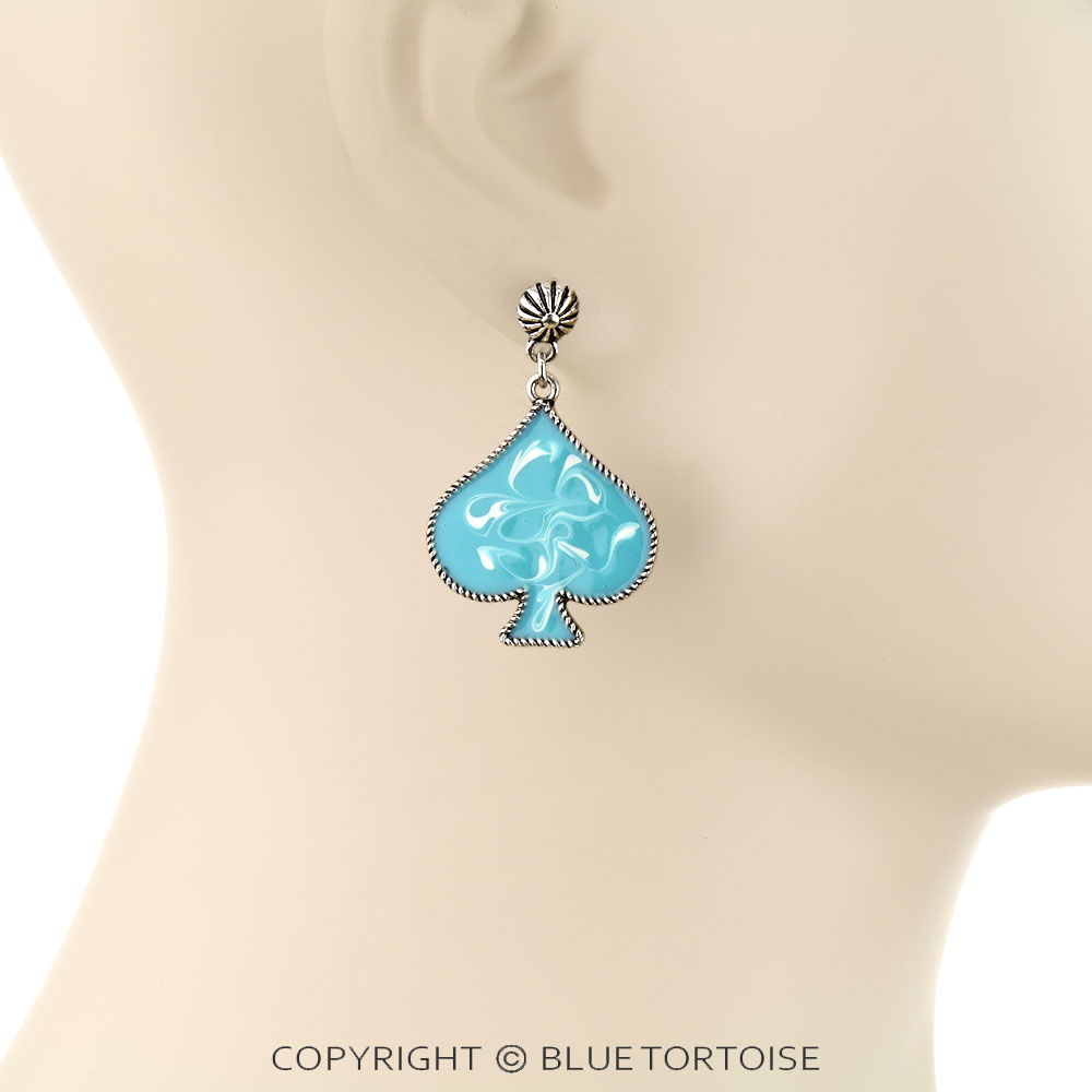 Ace of Spades Stud Earrings - Image 2
