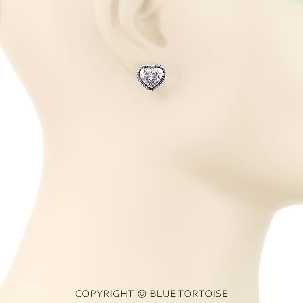 6 Pair Western Design Stud Earring Set - Image 2
