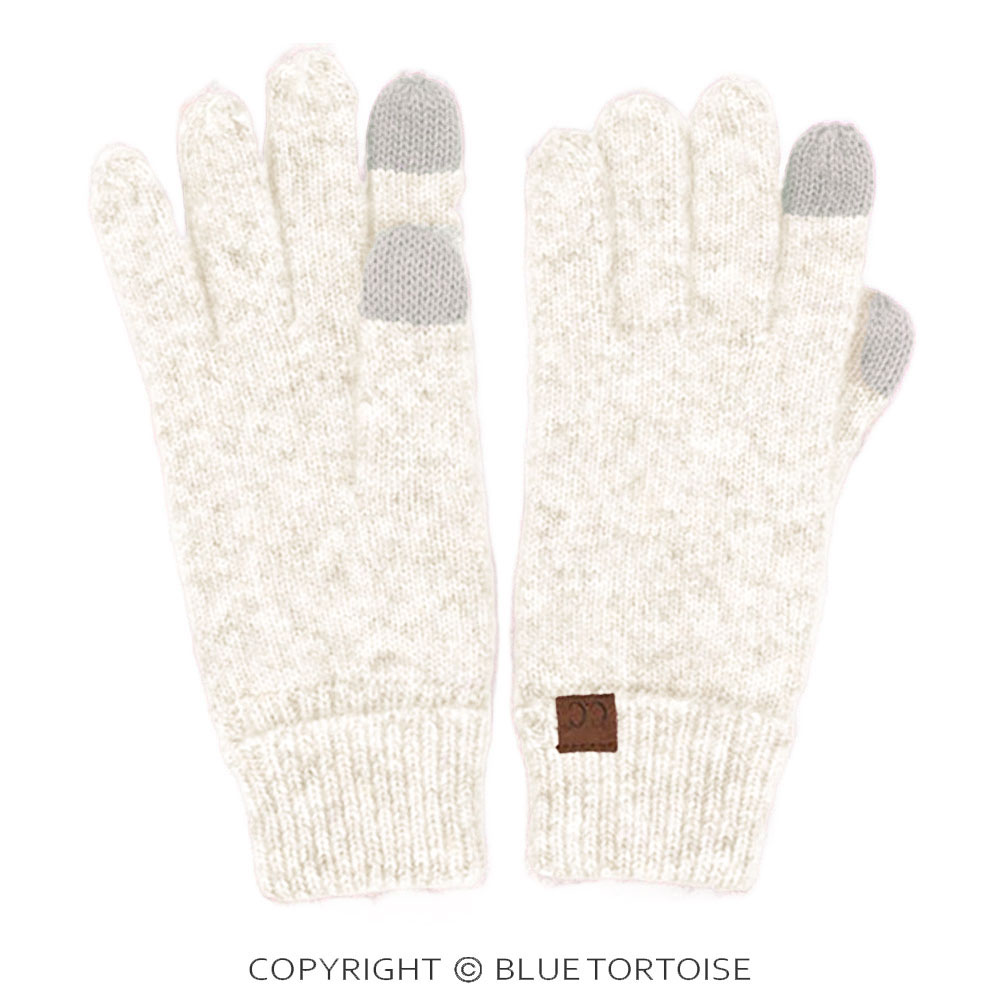 C.C Rib Knit Gloves