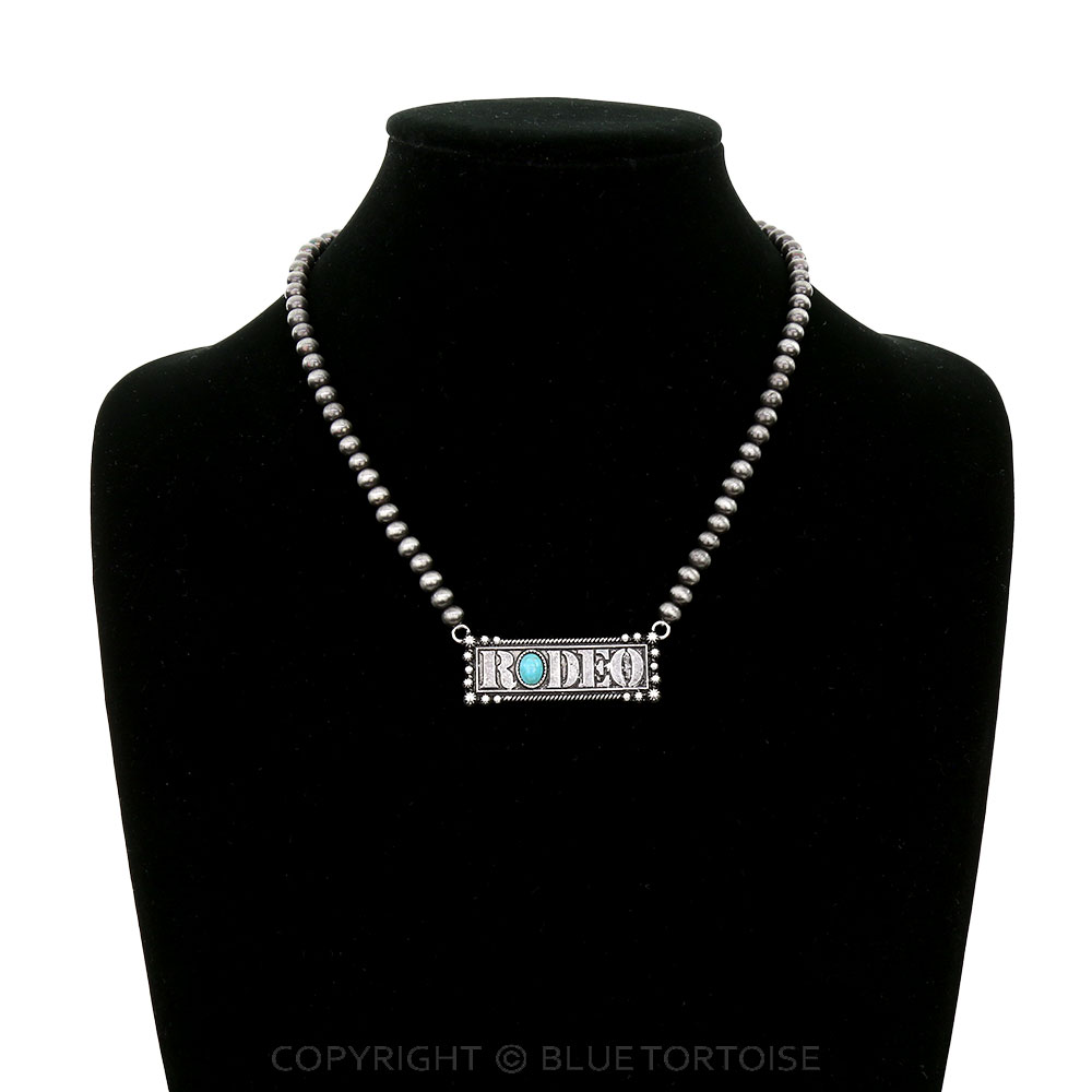 Western RODEO Bar Necklace - Image 2