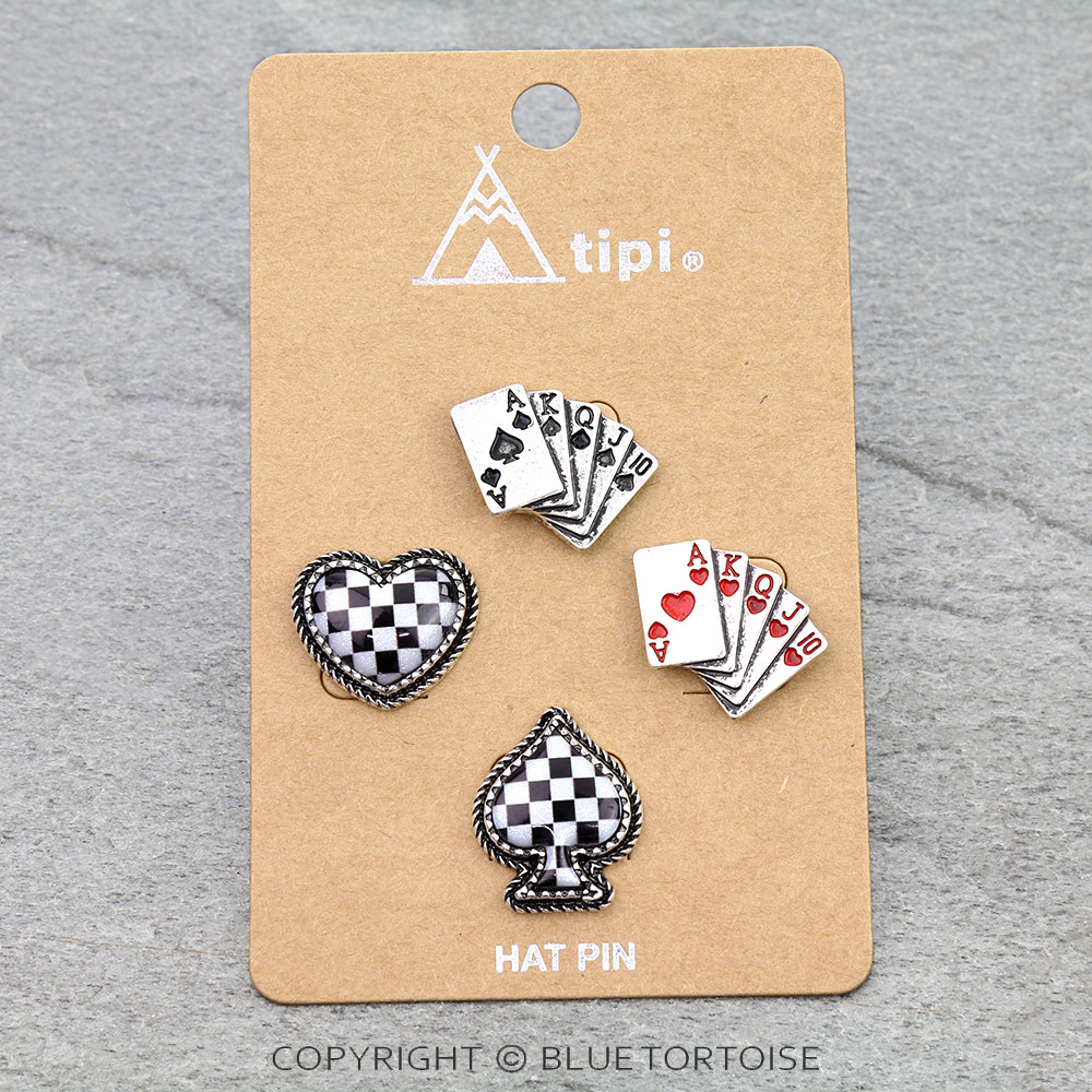Western Poker Theme Pins Set - Image 3