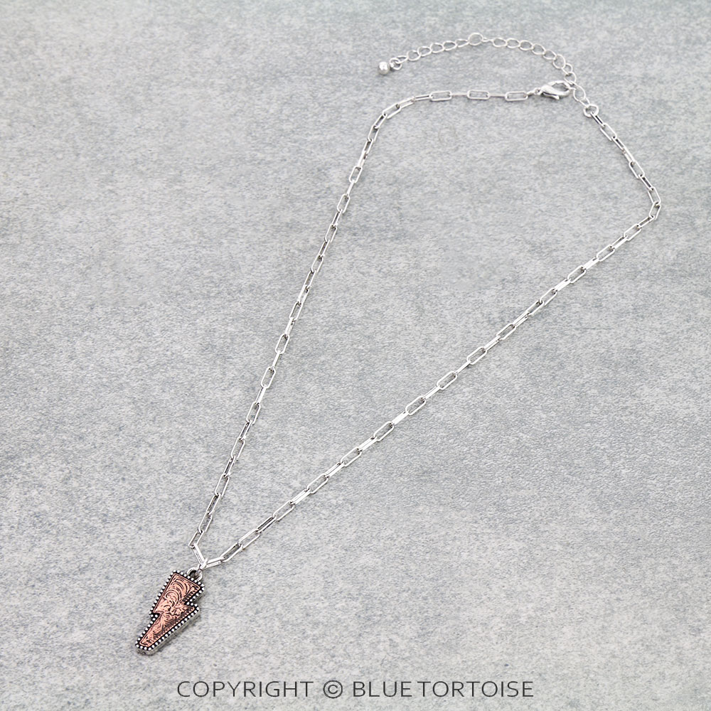 Western Dainty Thunder Necklace