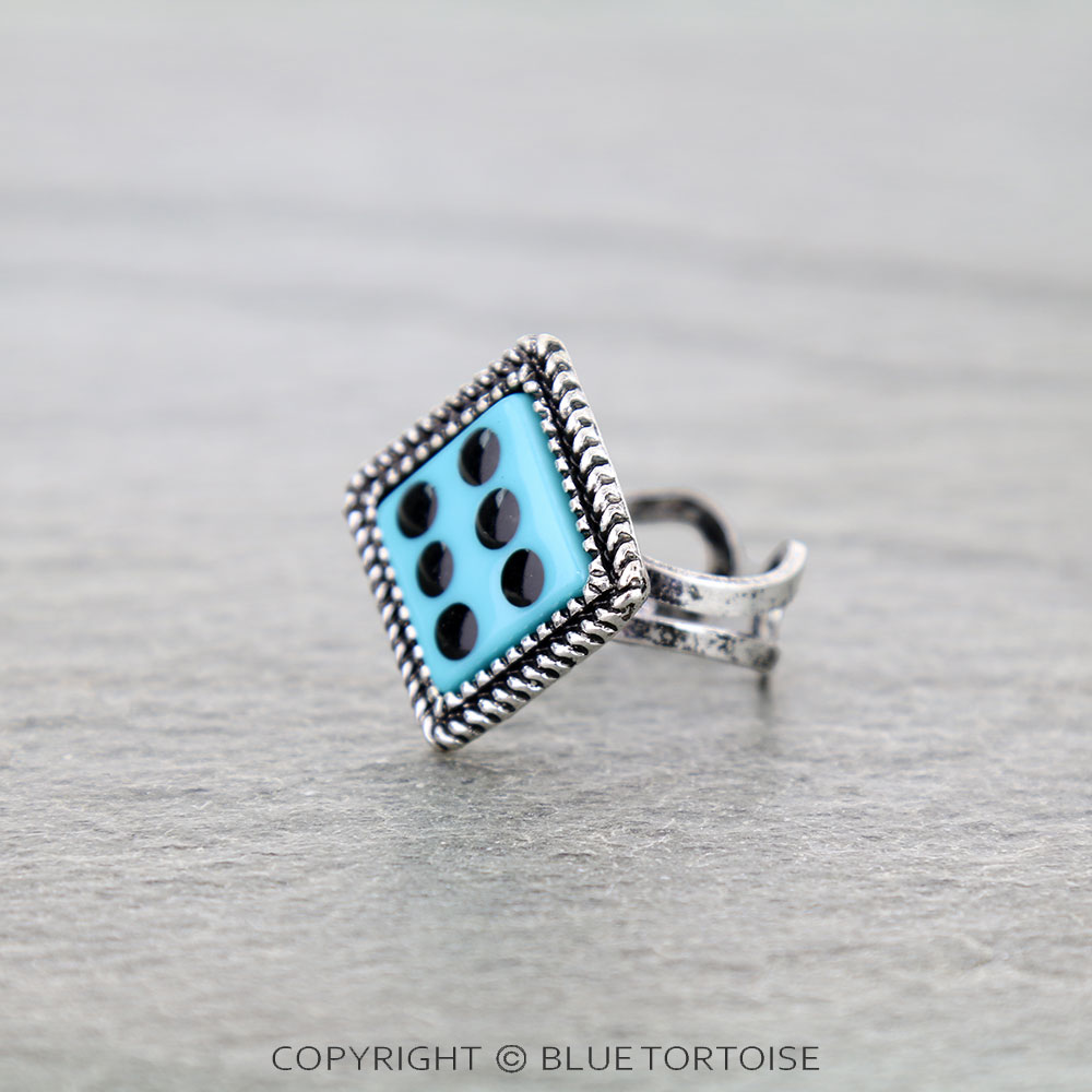 Dice Cuff Ring - Image 2