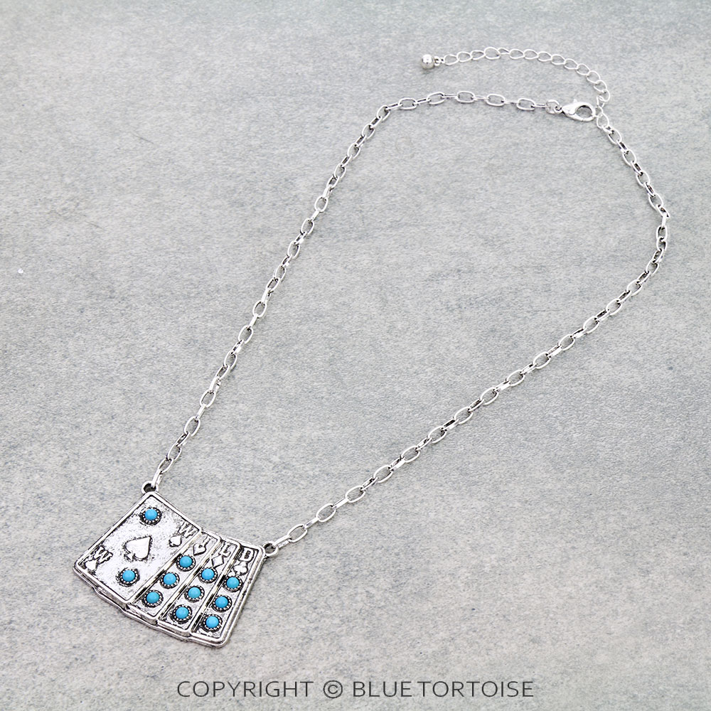 Wild Card Theme Necklace