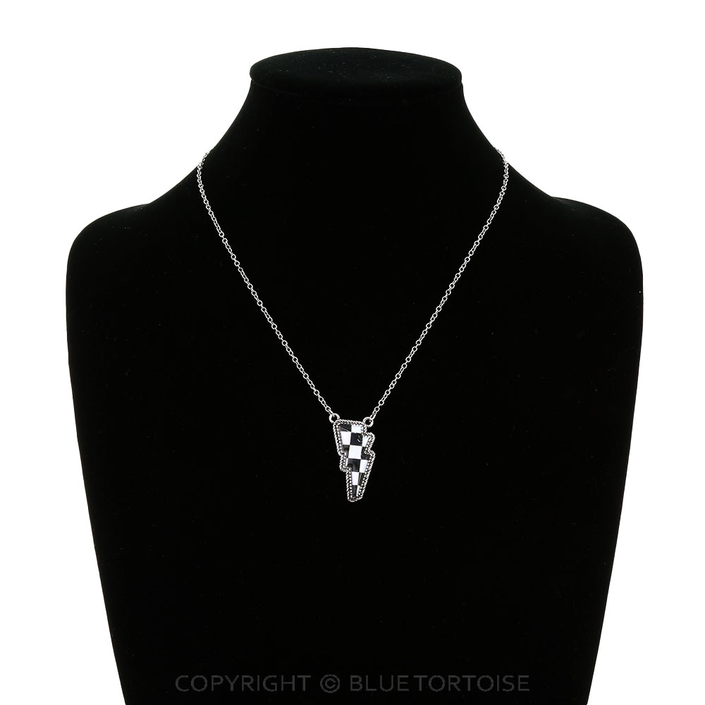Western Checker Thunder Necklace - Image 2
