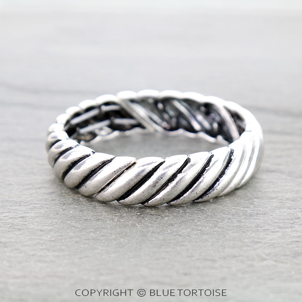 Western Twisted Bubble Stretch Bracelet