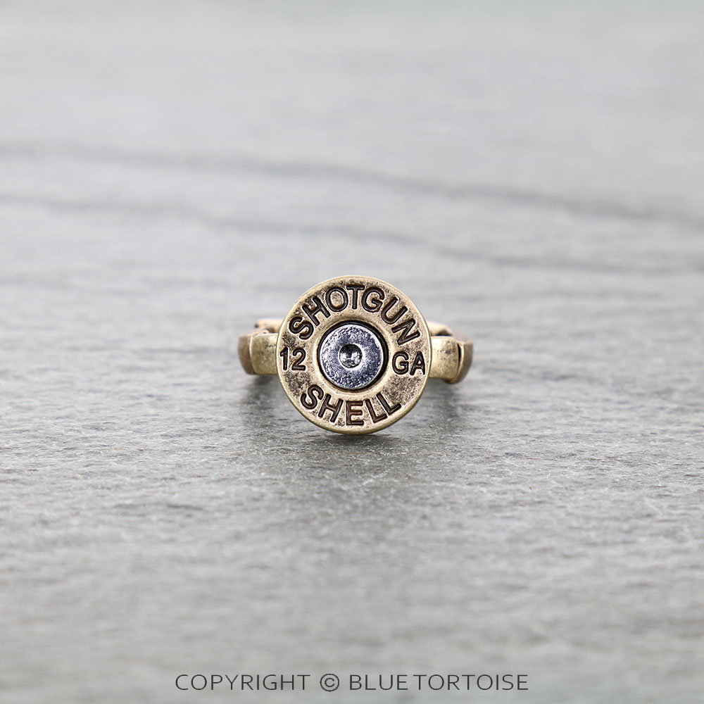 Western Shotgun Shell Stretch Ring