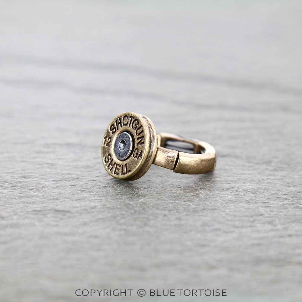 Western Shotgun Shell Stretch Ring - Image 2
