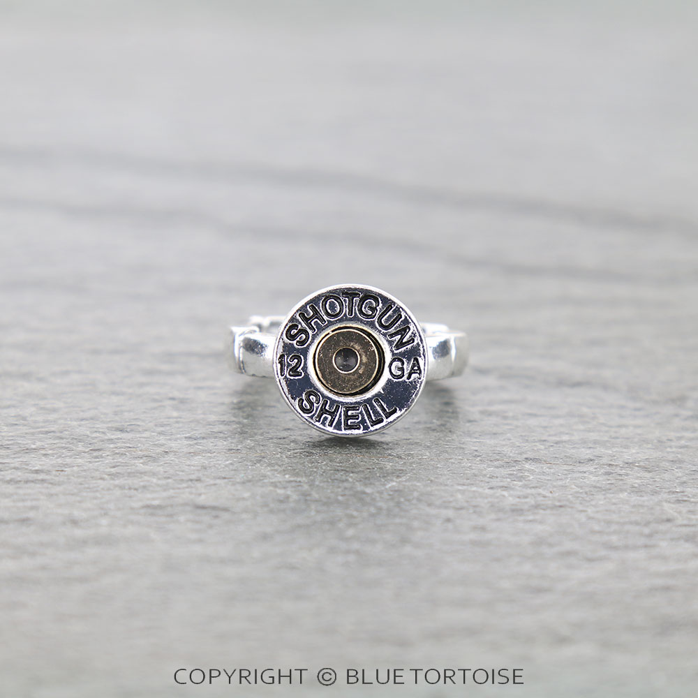 Western Shotgun Shell Stretch Ring