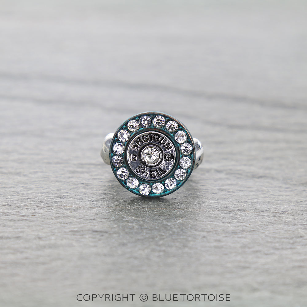 Western Shotgun Shell Stretch Ring