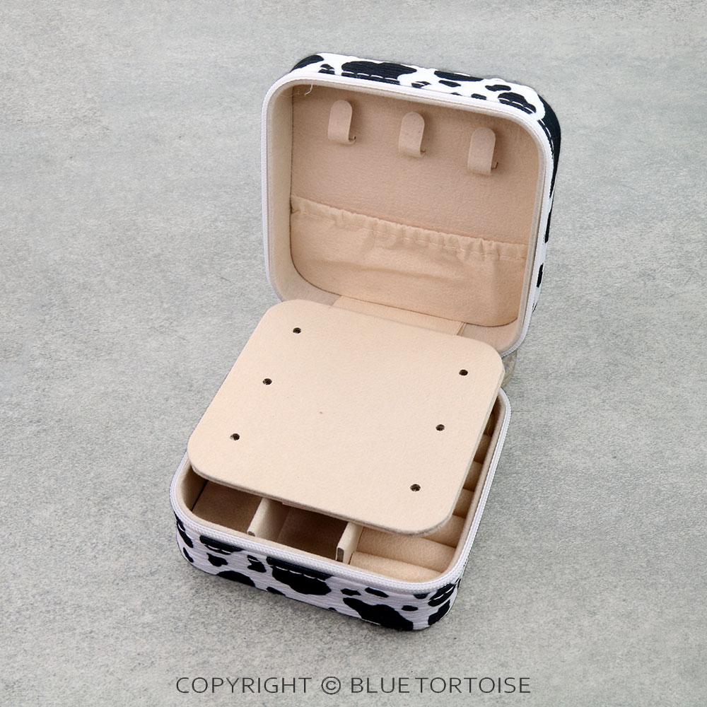 Western Animal Theme Travel Jewelry Box - Metal Border - Image 3
