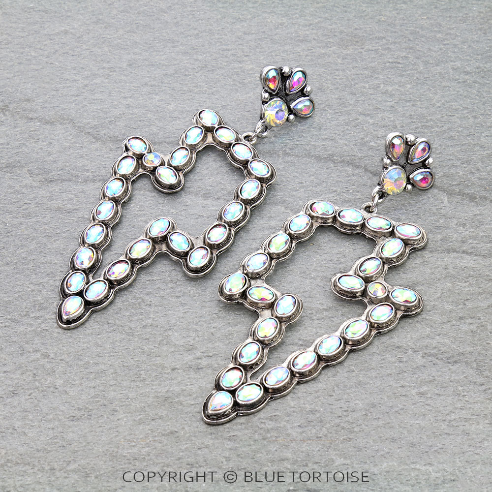 Western Thunder Stone Stud Earrings