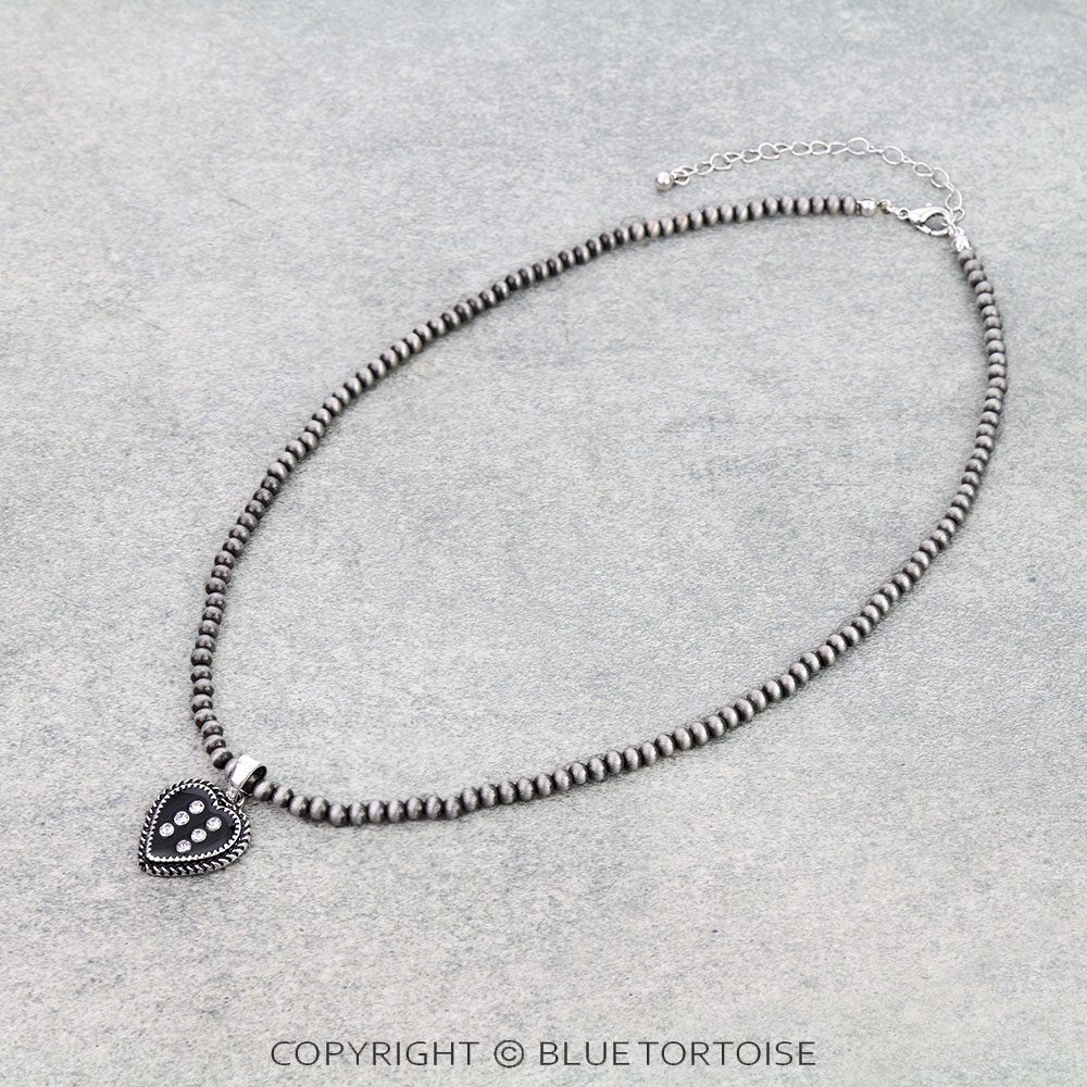 Heart Shape Dice Necklace