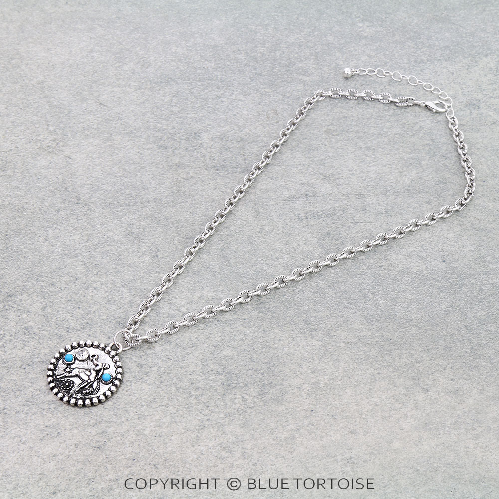 Western TXR Cowboy Necklace