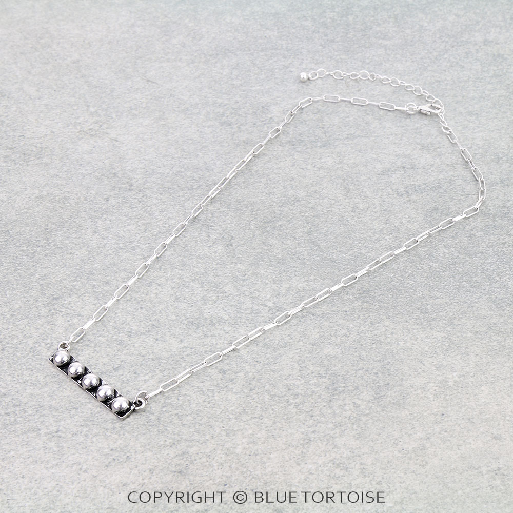 Western Bubble Bar Necklace