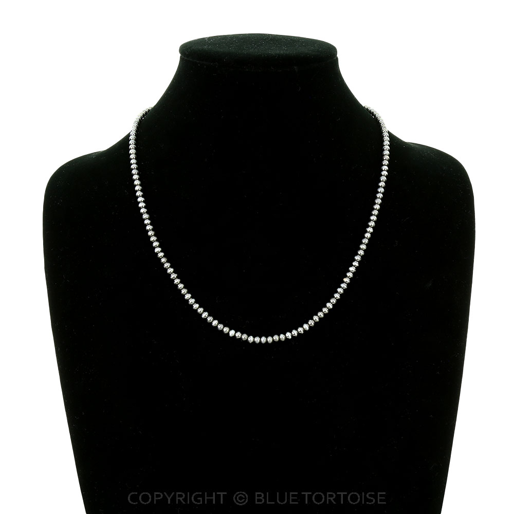 Western Bead Necklace - Round 4mm - Image 2