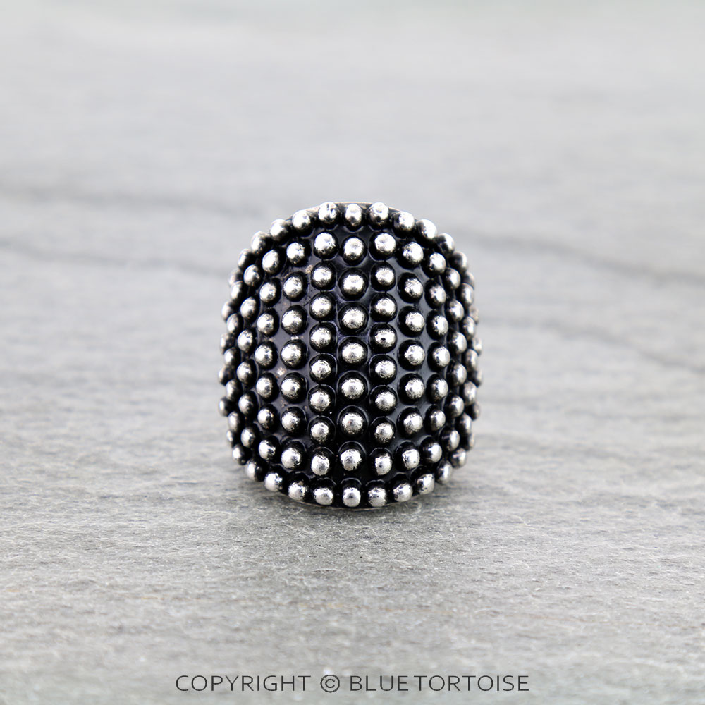 Western Tiny Bubble Stretch Ring