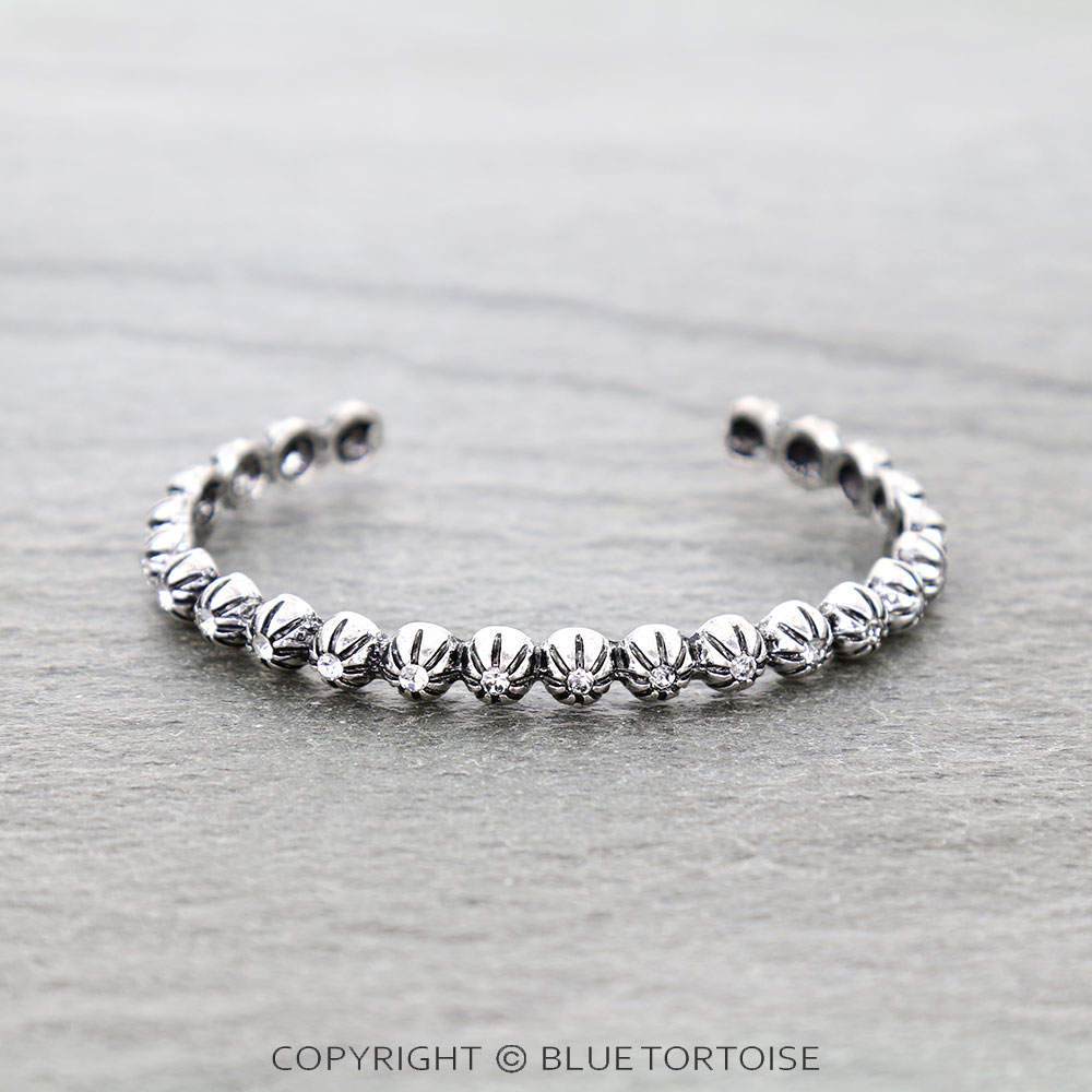 Western Concho Cuff Bracelet
