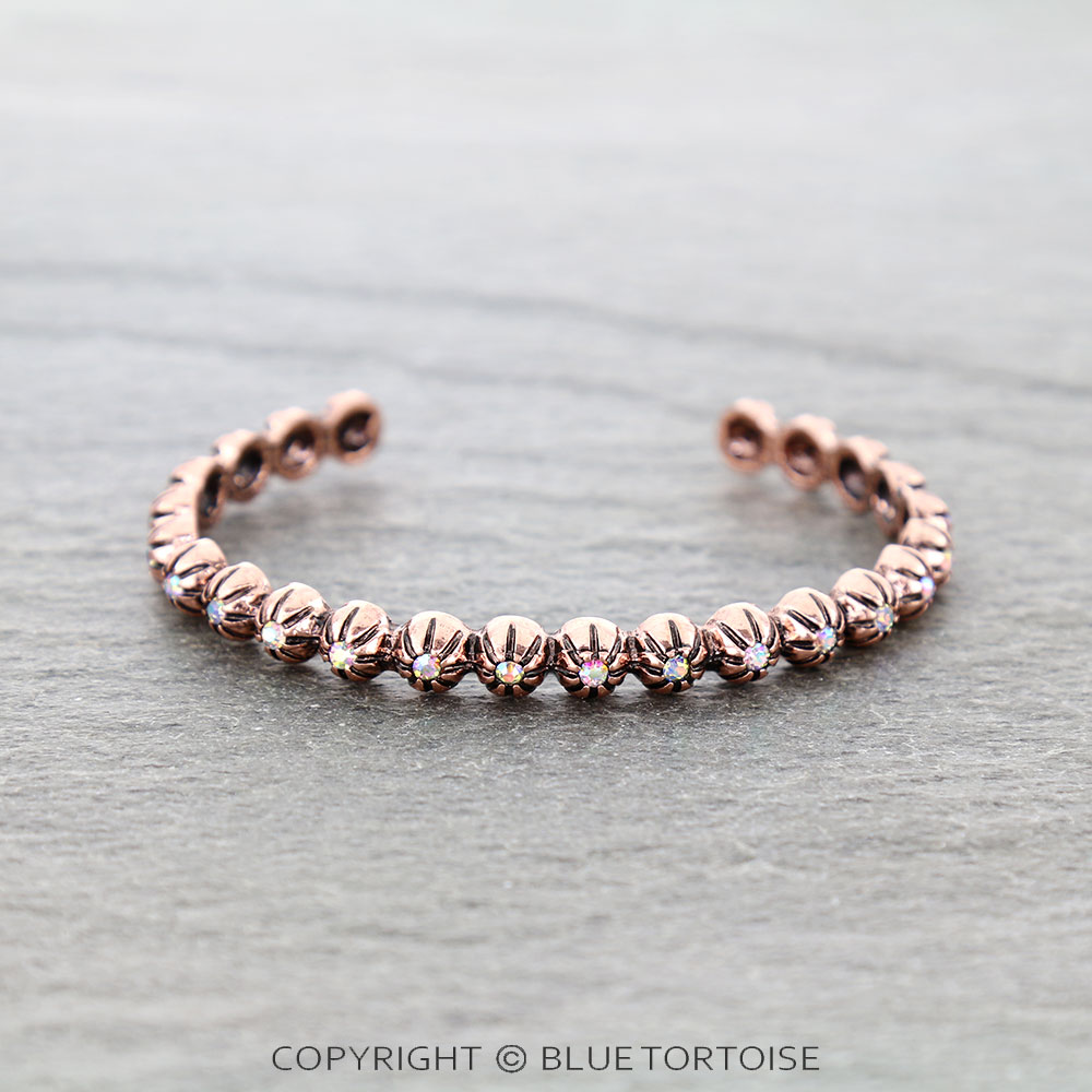 Western Concho Cuff Bracelet