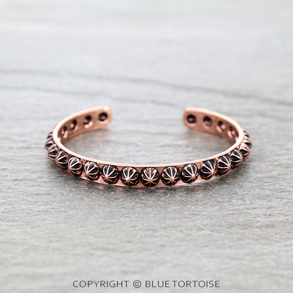 Western Concho Cuff Bracelet