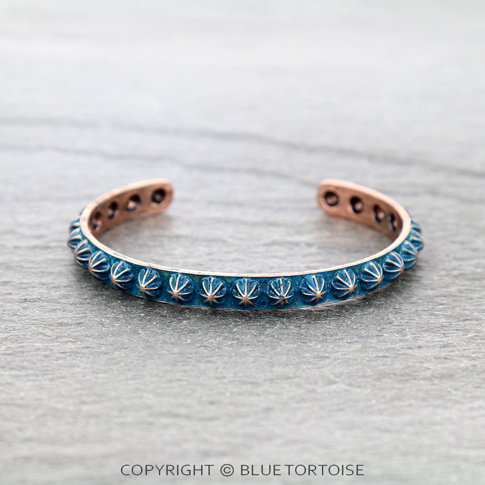 Western Concho Cuff Bracelet