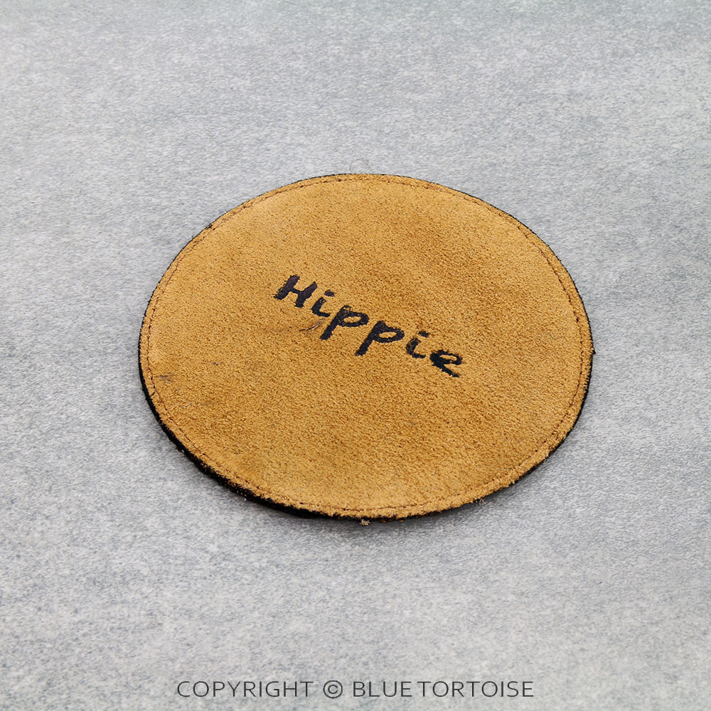Cowhide Ash Wash Coaster - Image 2
