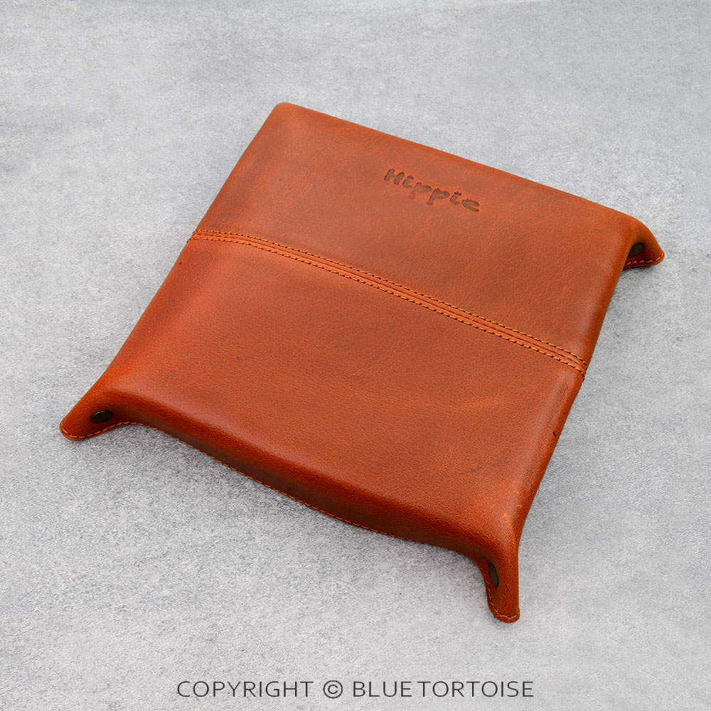 Handmade Genuine Leather Tooled Jewelry Tray - Cowhide - Image 2