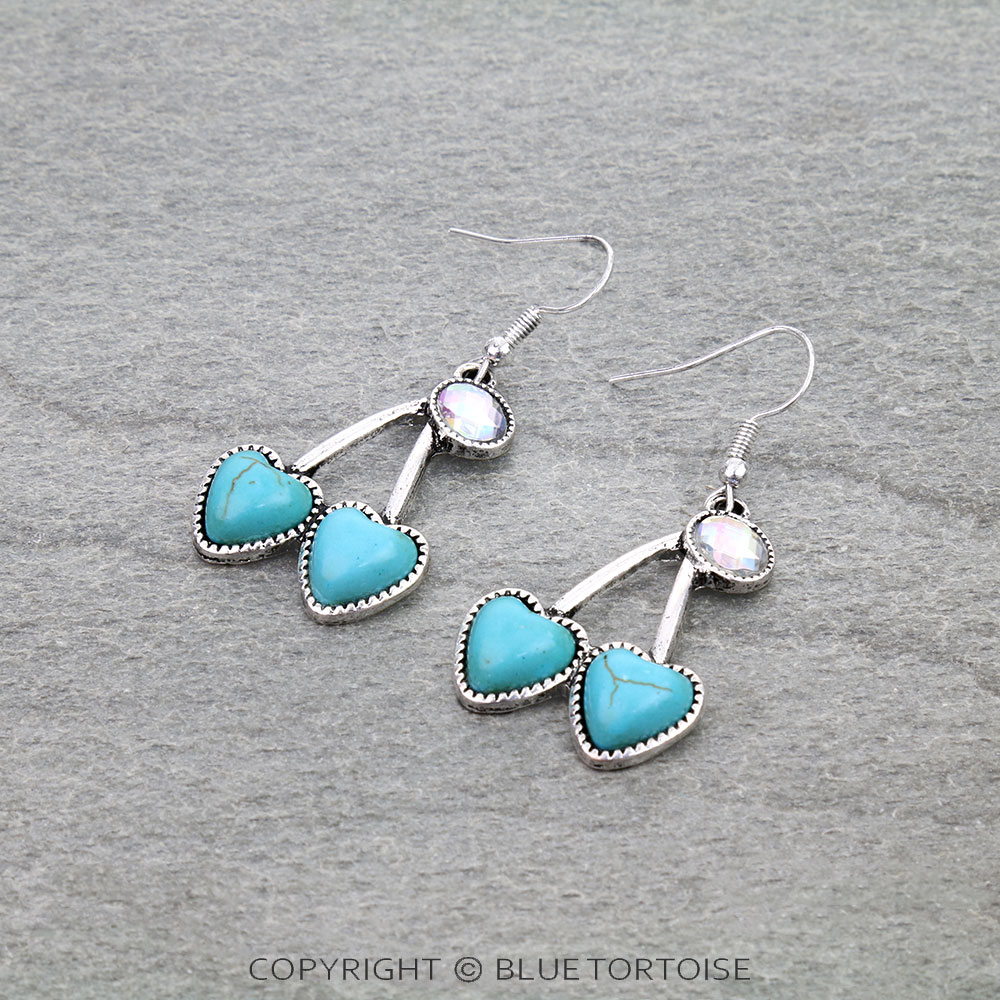 Western Cherry Dangle Earrings